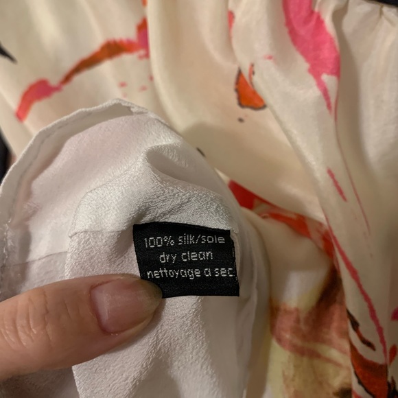 Rachel Mara - 100% Silk Short Skirt with Pockets - Picture 13 of 16